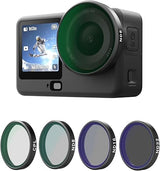 Telesin Action Camera Filter (CPL+ND8/16/32) for DJI OSMO Action 6