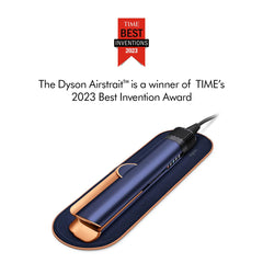 Dyson Airstrait™ HT01-BNBC-IN Hair Straightener with Wet to Dry Styling, No Heat Damage, Airflow Technology & LCD Display (Bright Nickel/Bright Copper) - GulfStore.com