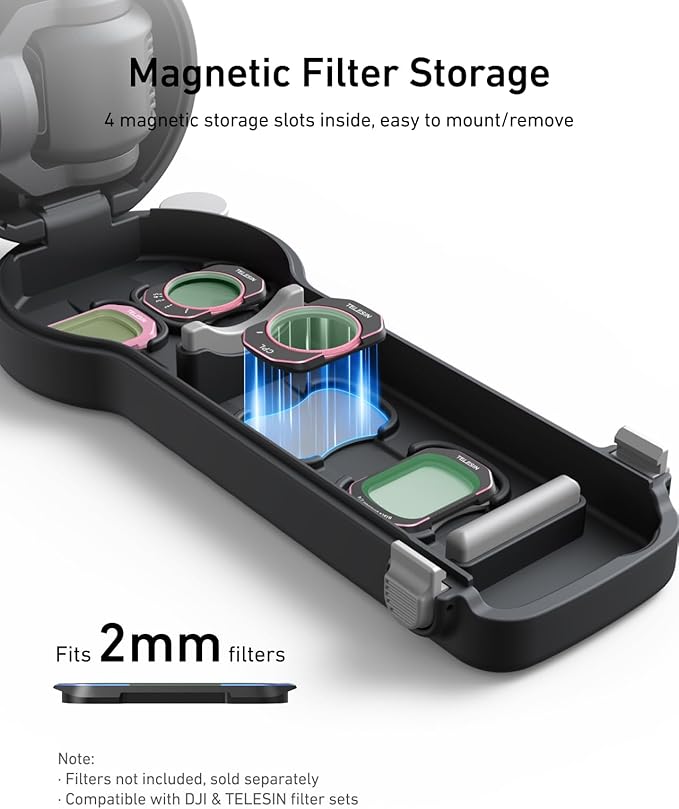 Telesin Disadv Protective Case (Black) for Pocket 3/4 - GulfStore.com