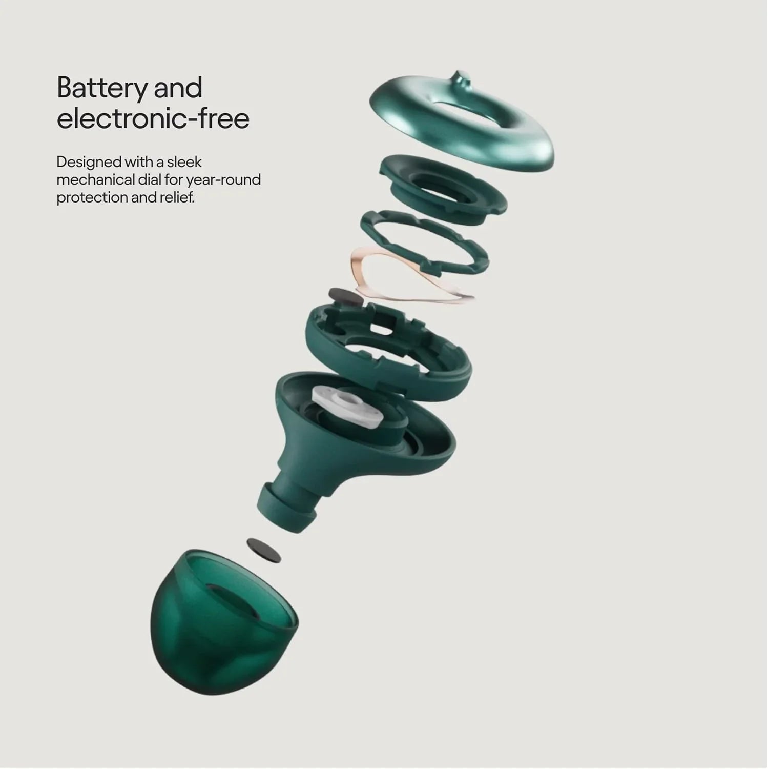 Loop Switch 2 Adjustable Ear Plugs - Emeralds