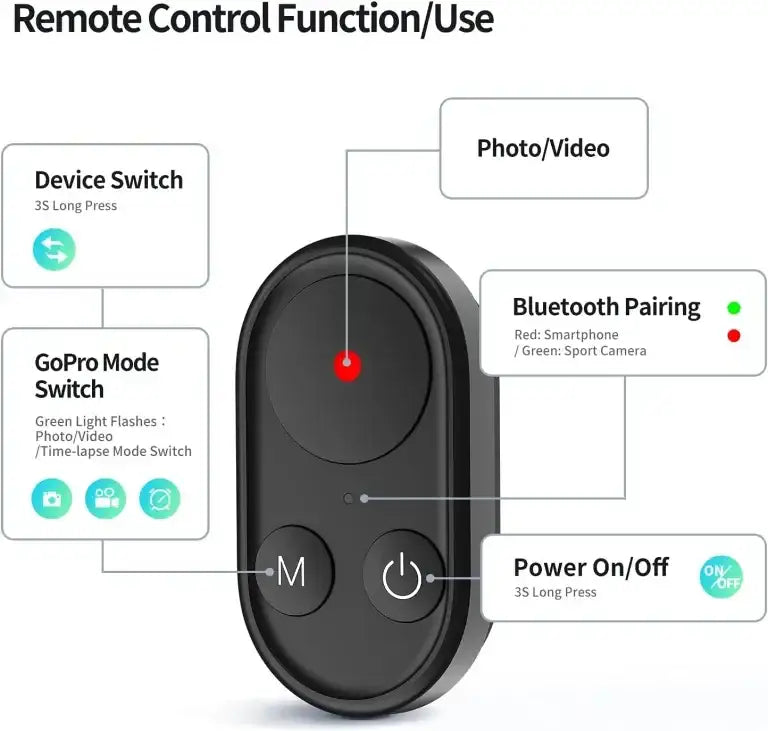 TELESIN Selfie Stick Tripod with Bluetooth Remote and Wrist strap - GulfStore.com