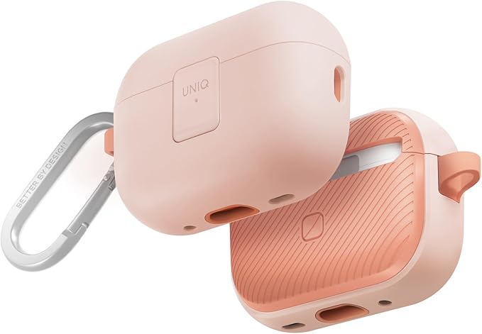 UNIQ CLYDE AIRPODS PRO 2ND GEN LOCK CASE - PINK (LIGHT PINK/CREPE PINK)