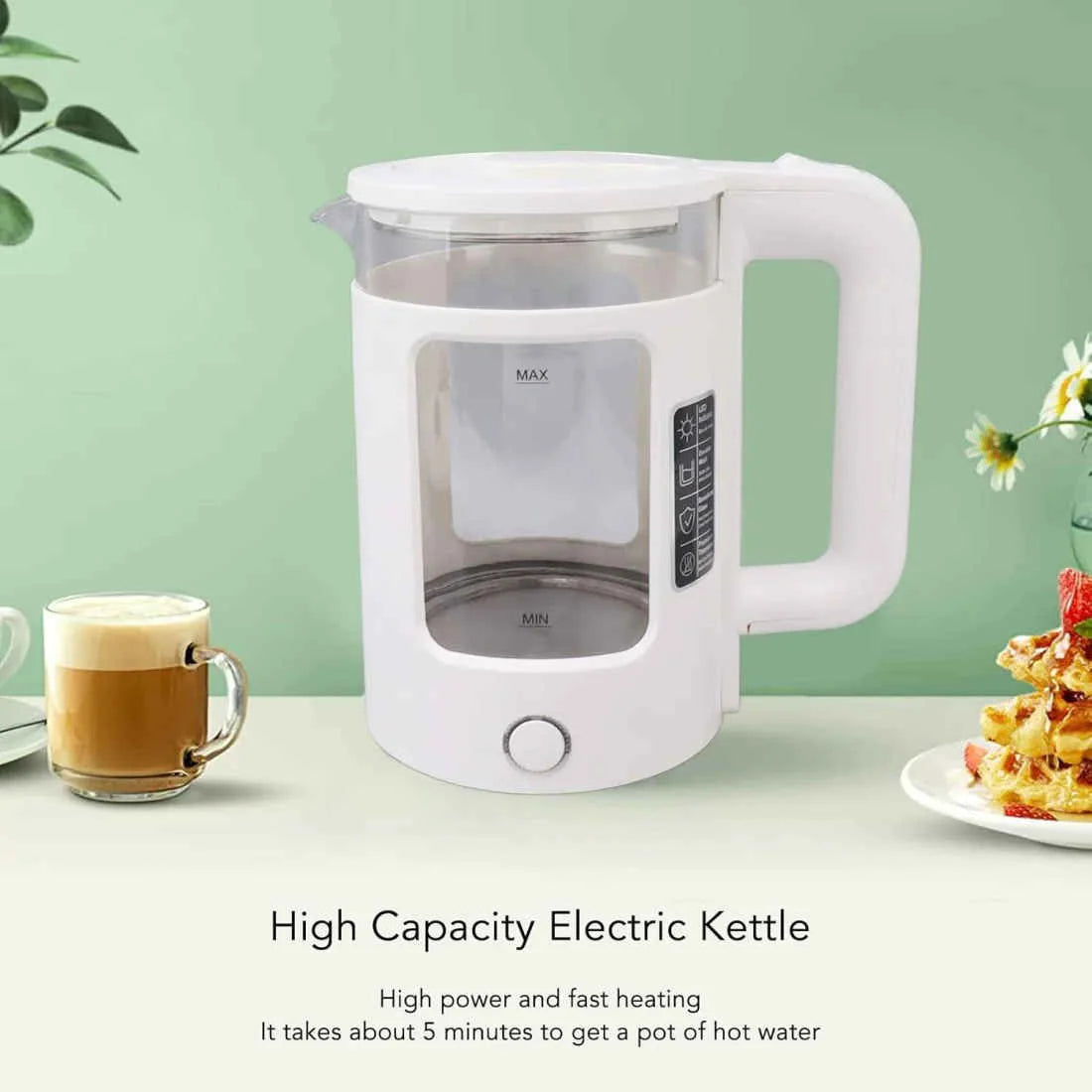 Emjoi Electric Kettle - Glass