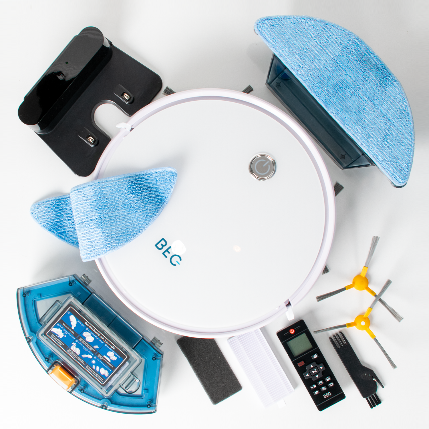 BEC Robot Vacuum Cleaner - White B21MMEXVAC660