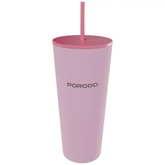 PDLFSTDN027 | Porodo Lifestyle Stainless Steel Double Wall Tumbler | Pink - GulfStore.com