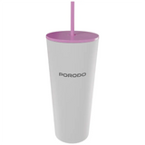 PDLFSTDN027 | Porodo Lifestyle Stainless Steel Double Wall Tumbler | White - GulfStore.com