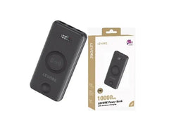 Levore 3 in 1 PowerBank, 10000mAh, Wireless charge, PD 20W, Apple Watch Charge - Black- LP431-BK - GulfStore.com