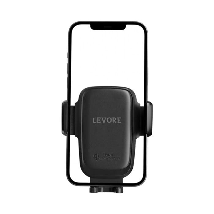 LEVORE 15W Magnetic Wireless Car Charger Holder, Fast Charging| Black