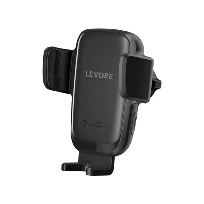 LEVORE 15W Magnetic Wireless Car Charger Holder, Fast Charging| Black
