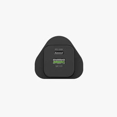 Levore Wall Charger power delivery PD 2 ports 45W Black, LGW124-BK - GulfStore.com