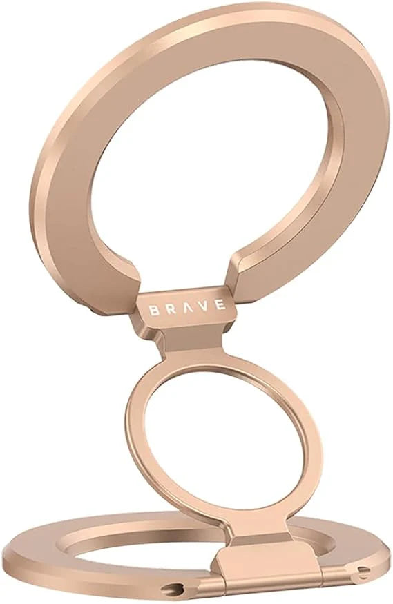 17978 | BG-02G | Brave Ring Holder 3 In 1 Magnetic Holder & Kickstand | Desert Gold