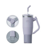 18000, BT-01PR , Brave Temp Guard Vacuum Insulated Travel Mug – 180° Rotating Handle, 24H Cold & 12H Hot Retention, Leak-Proof Lids, 1200ml - Purple
