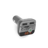 Porodo Wireless Hands-Free Car Kit With Built-In FM Transmitter 3.4AMP (FMBT17) (15W)