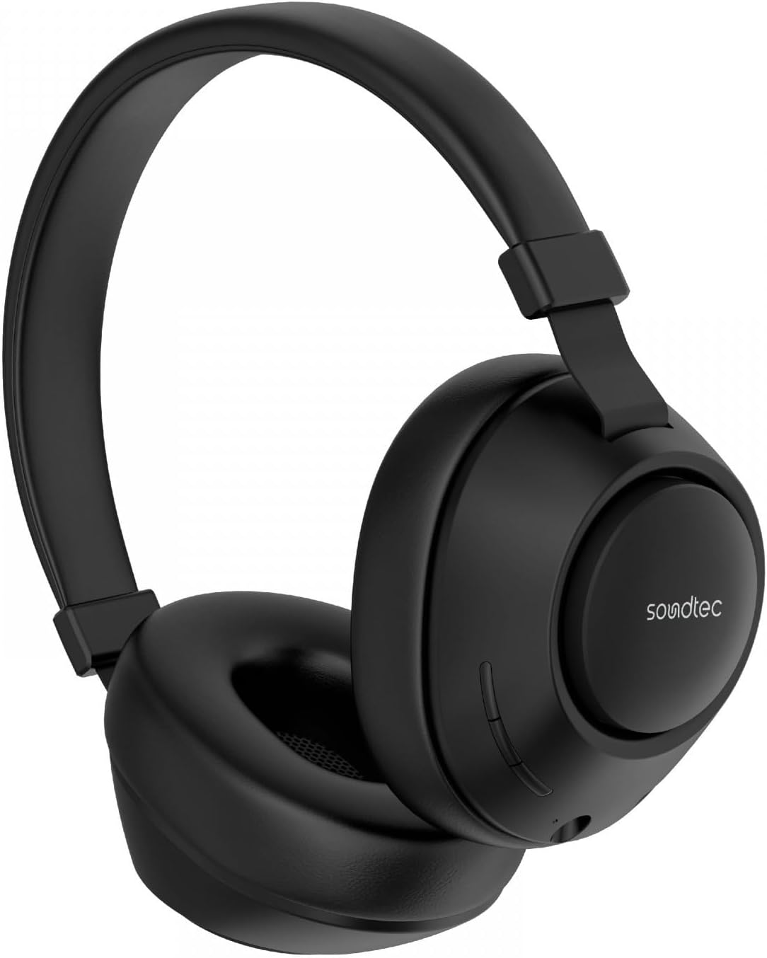 Porodo Soundtec Deepsound Wireless Headphone PD-X1008WLH-BK  – Black