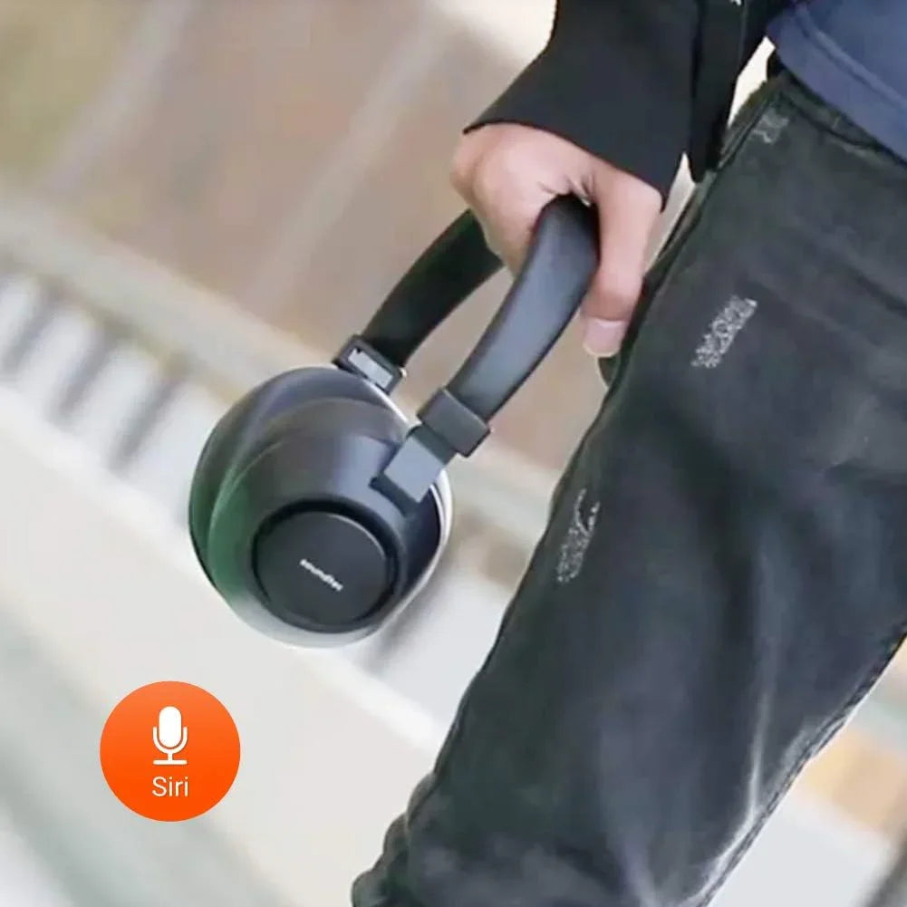 سماعة الرأس اللاسلكية Porodo Soundtec Deepsound PD-X1008WLH-BK – أسود