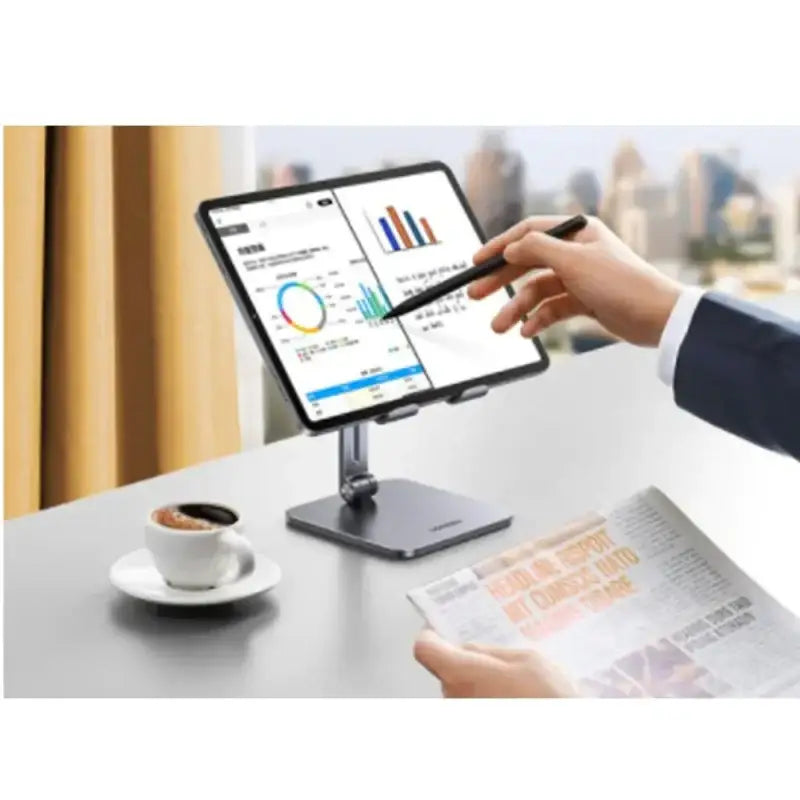 UGREEN Tablet Stand Aluminum 12.9 inch Desk Tablet Holder - GulfStore.com