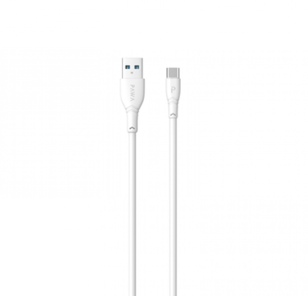 باوا – كيبل USB إلى USB C بطول 1.2 متر – أبيض