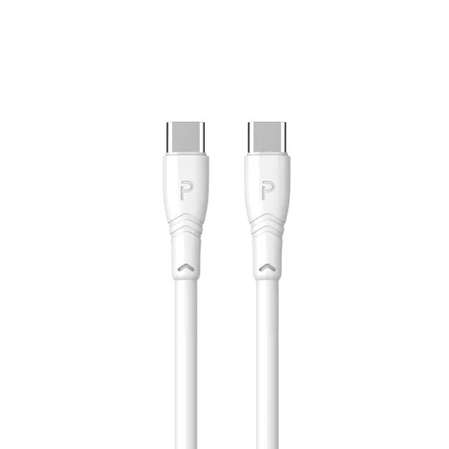 Pawa USB-C To USB-C Cable 1.2M PW-12PVCCTOC-WH - White