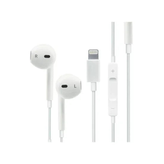Pawa Chords Series Stereo Earphone Lightning - White