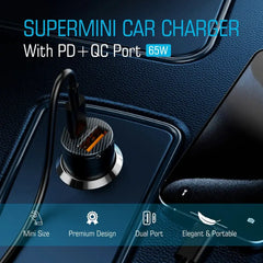 Pawa Supermini Car Charger With PD+QC Port - GulfStore.com