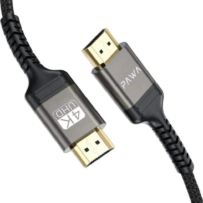 Pawa El-Caro Series Braided HDMI to HDMI 4K Cable 3M (PW-ELHD4K3M)