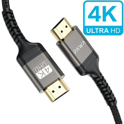 Pawa El-Caro Series Braided HDMI to HDMI 4K Cable 5M (PW-ELHD4K5M) - GulfStore.com