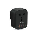 محول سفر Pawa UK إلى UNIVERSAL GAN 20W.(PW-UTAGN204-BK)