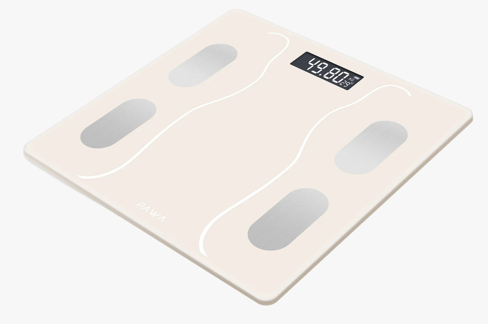 Smart Body Scale with Body Analysis App | Beige