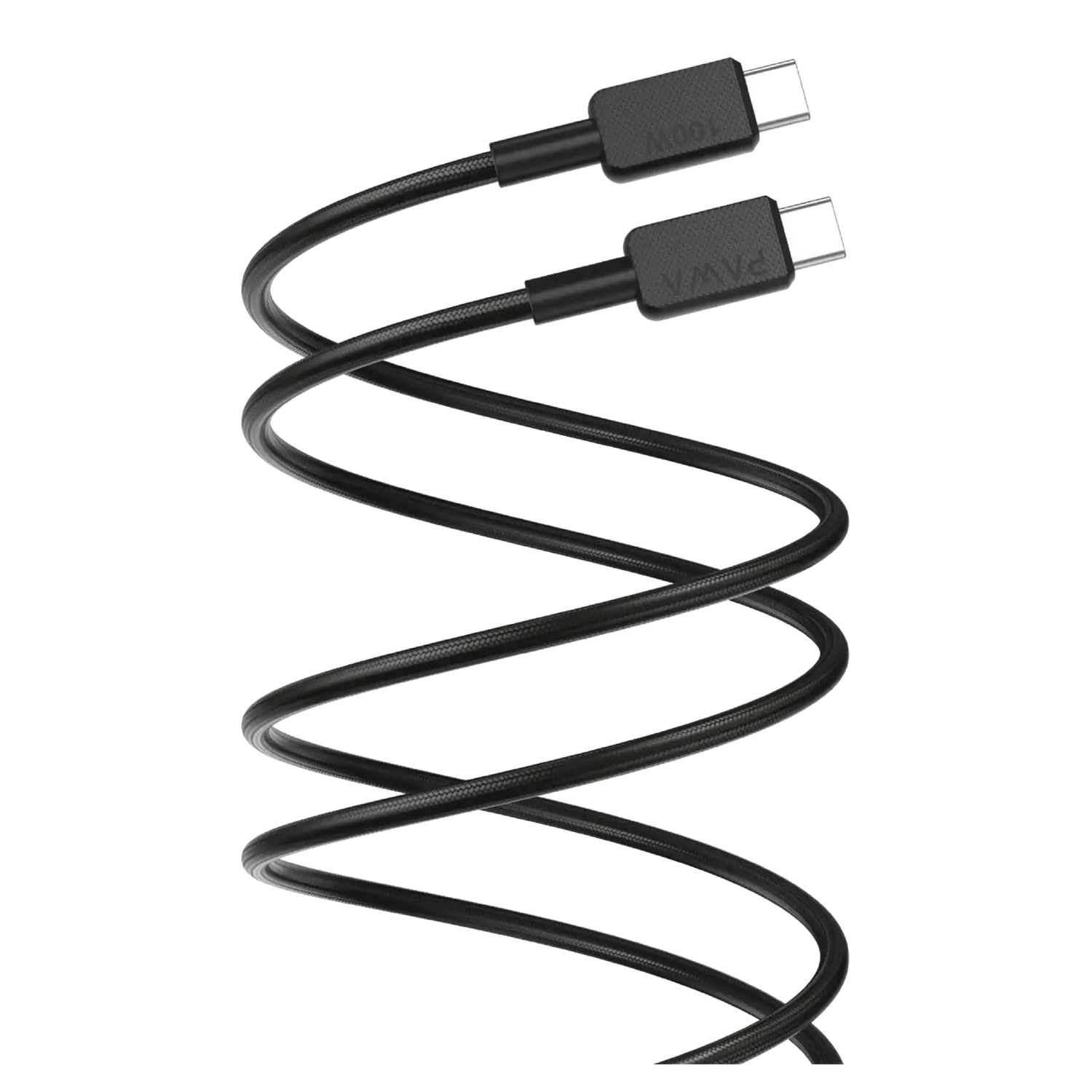 Pawa El Caro Series Usb-A To Type-C Premium Braided-Black (PW-120BD3AT-BK) - GulfStore.com