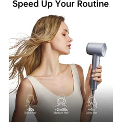 Laifen Swift Special Hair dryer; 1600W; 22m/s; 110,000 RPM | Silver