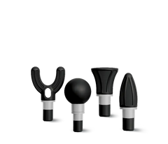 Porodo Lifestyle EaseOn Handheld Massager - Black - GulfStore.com