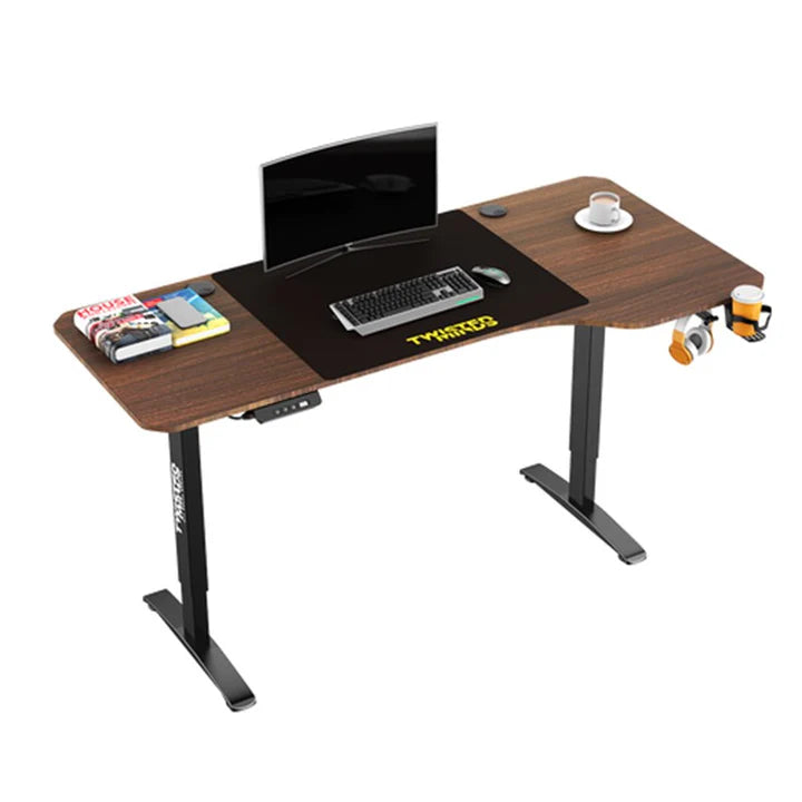 Twisted Minds T Shaped Gaming Desk Electric-height adjustable - Right (160*75cm)