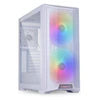 LIAN LI Lancool 215 Mid Tower Case, Snow White