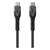 UAG | 9B4413114030 | UAG USBC-USBC 1.5m Rugged Kevlar Cable | Black/Grey