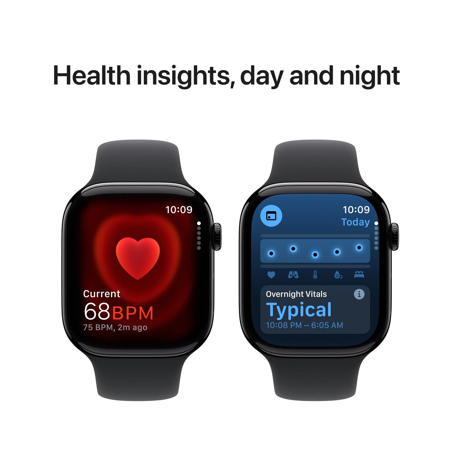 Apple Watch Series 10 Gps + Cellular 46Mm Jet Black Aluminium Case With Black Sport Band - S/M