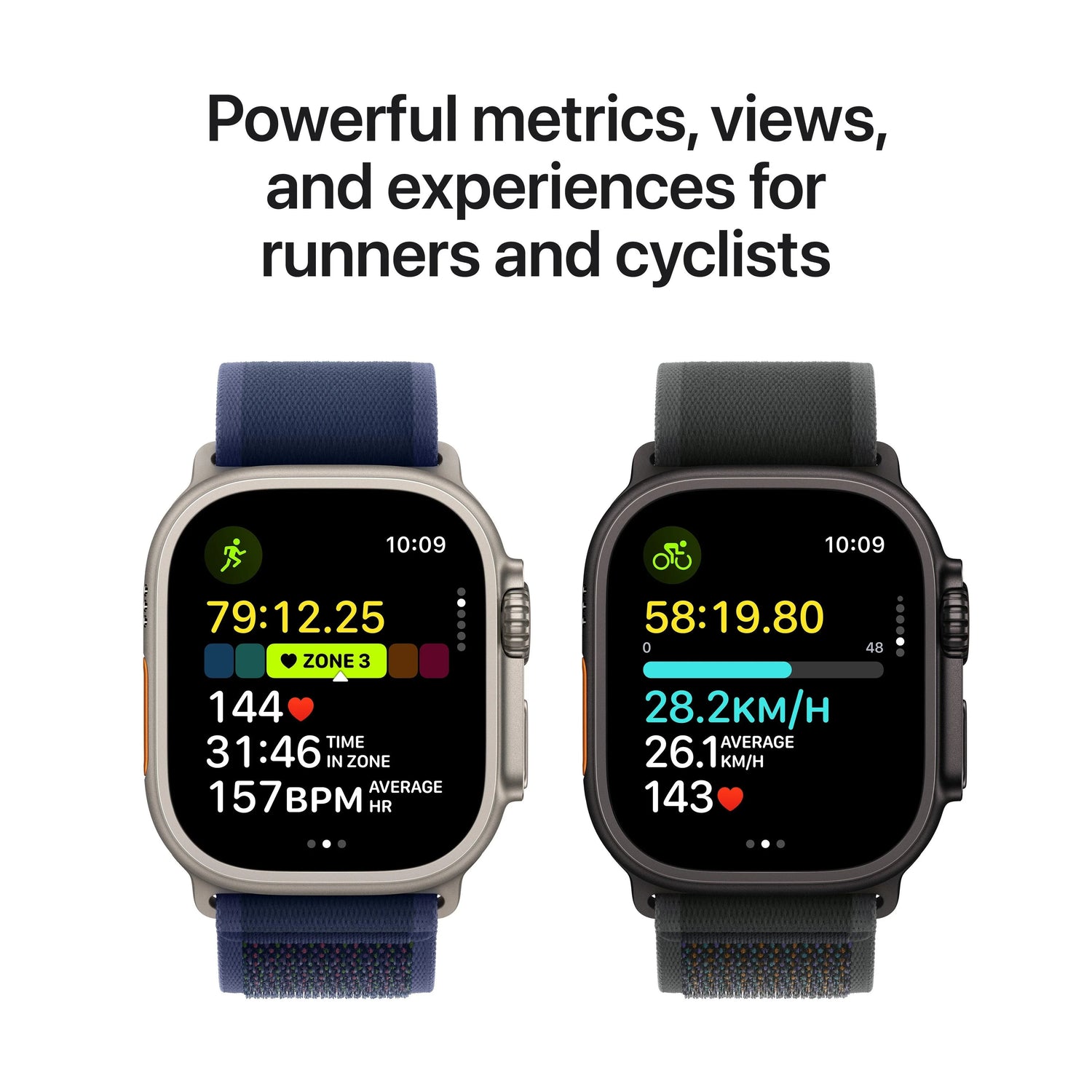 Apple Watch Ultra 2 GPS + Black Titanium Case with Dark Green Alpine Loop – Small