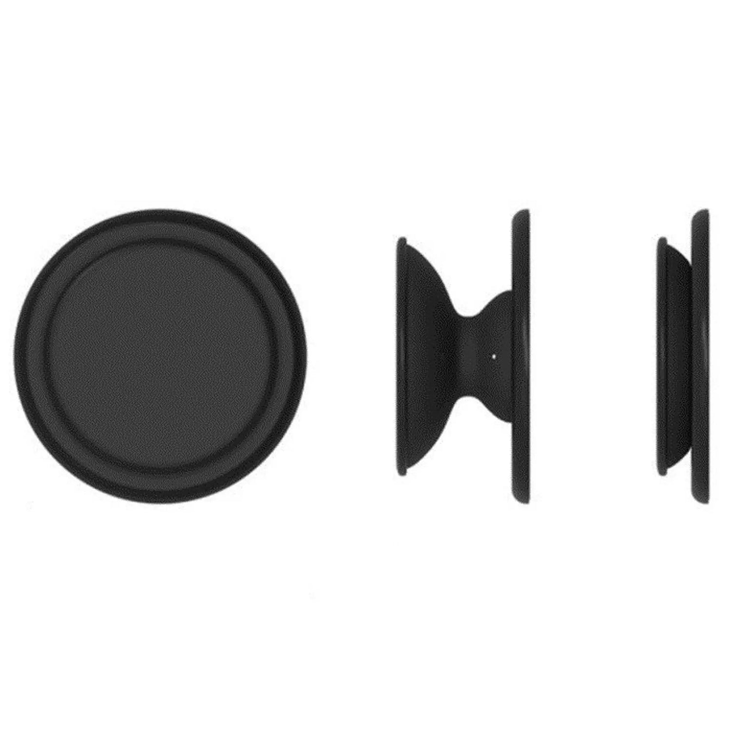 Sinjimoru | SMA-TOK-TAP-BK | Sinjimoru M-Tap Tok Phone Grip Magnetic Silicone