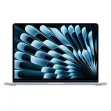 Apple MacBook Air - 13.6 بوصة / M4 / وحدة معالجة مركزية 10 أنوية / وحدة معالجة رسومية 8 أنوية / محرك عصبي 16 نواة / ذاكرة وصول عشوائي 16 جيجابايت / قرص SSD 256 جيجابايت / أزرق سماوي / سنة واحدة