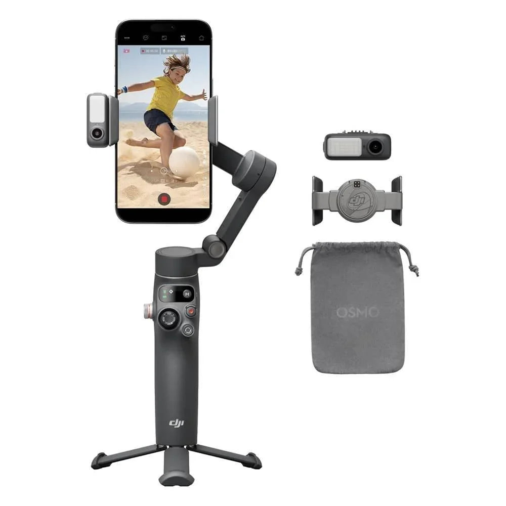 حامل تثبيت DJI Osmo Mobile 7 Pro للهواتف الذكية - رمادي غامق 