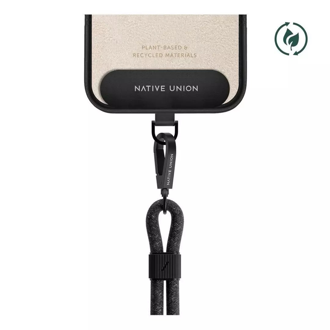 Native Union | SLING-WRI-BLK-RP2 | Native Union Wrist Sling City Grip | Black