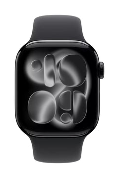 Apple Watch Series 11 GPS + Cellular 46mm Jet Black Aluminium Case with Black Sport Band - M/L - GulfStore.com