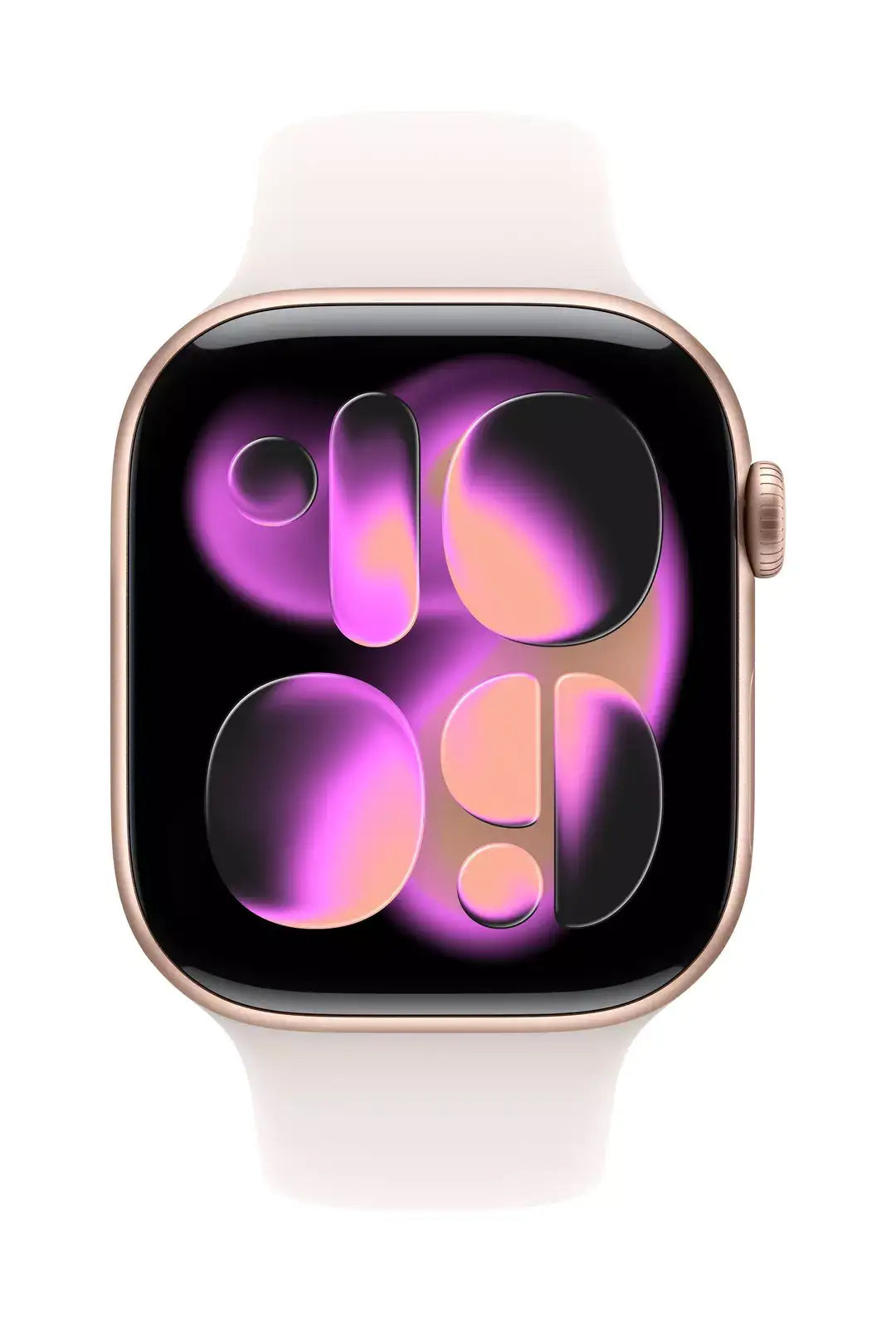 Apple Watch Series 11 GPS 42mm Rose Gold Aluminium Case with Light Blush Sport Band - S/M - GulfStore.com