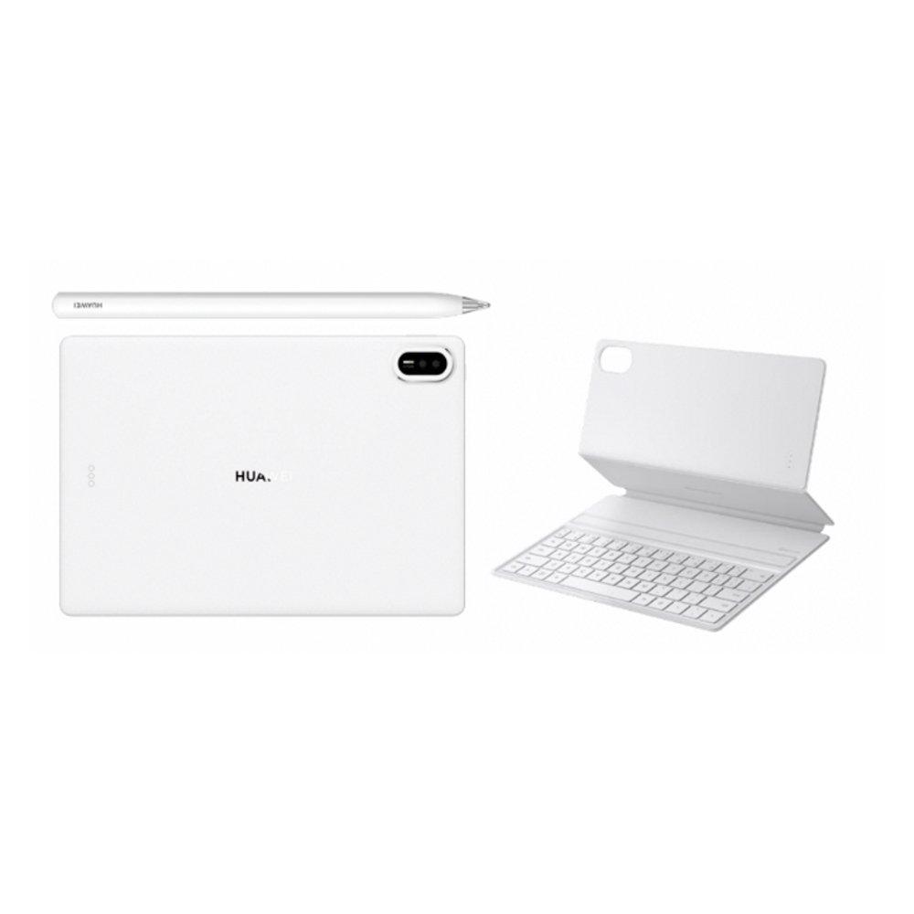 Huawei Matepad Air 12 Tablet with Keyboard Cover and Digital Pen, Kirin Chip, 8 GB RAM, 256GB Storage, 12-inch OLED PaperMatte 144 Hz Display, Wooki-W09DK - White