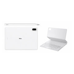 Huawei Matepad Air 12 Tablet with Keyboard Cover and Digital Pen, Kirin Chip, 8 GB RAM, 256GB Storage, 12-inch OLED PaperMatte 144 Hz Display, Wooki-W09DK - White