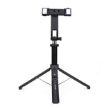 Porodo "PD-SLSTL-BKPorodo Dual Lighting Selfie Stick Remote Shutter Black " - GulfStore.com