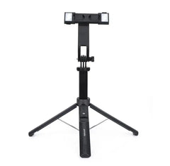 Porodo "PD-SLSTL-BKPorodo Dual Lighting Selfie Stick Remote Shutter Black " - GulfStore.com