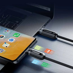 Porodo Multi-Connector USB-A Fast Charging Display Cable Lightnin / Type-C / Micro USB 1.2m-Black - GulfStore.com