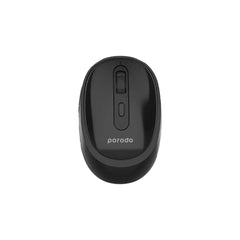 Porodo Dual Mode Wireless Keyboard Mouse Set With Mobile Phone Stand Black - GulfStore.com