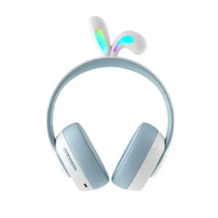 Porodo - Soundtec By Porodo Kids Wireless Headphone Rabbit Ears LED Lights Blue PD-STKNCRE-BU - GulfStore.com