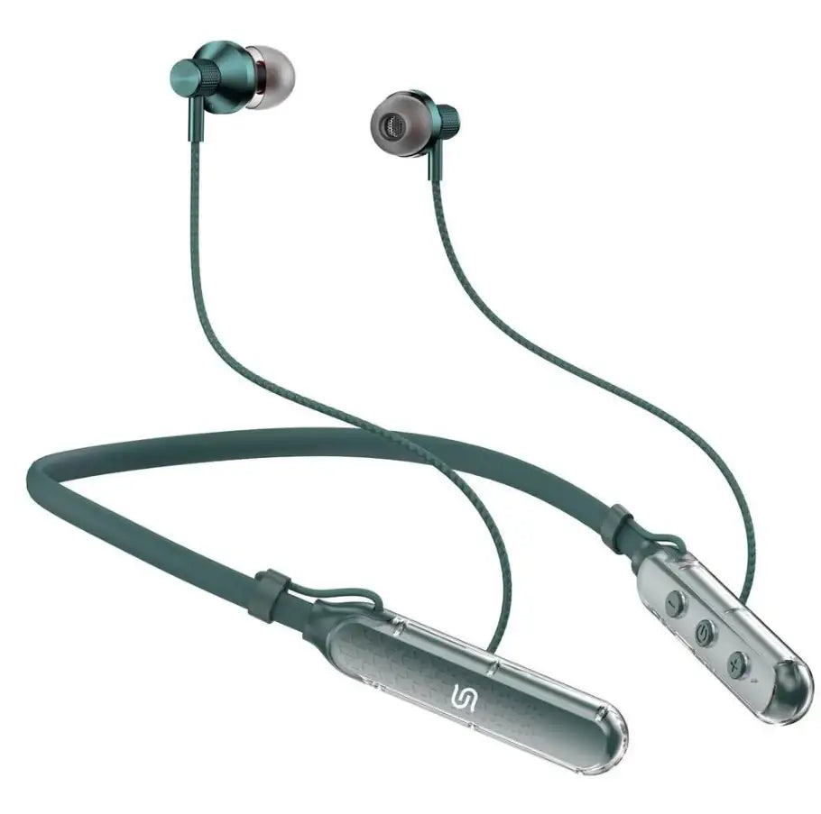 Porodo-PD-STWLEP017-GN Porodo Soundtec SV Pro Neckband Earphone ENC - GulfStore.com